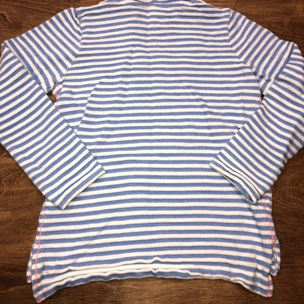 Oshkosh Girls Size 7 Cozy Striped Hoodie - Picture 3 of 4